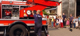 Bild: Ferientag mit Blaulicht