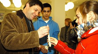 Bild: Friedenslicht startete von Nordhausen