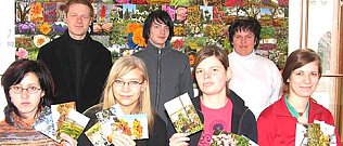 Bild: Blumiges im Rathaus
