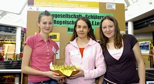 Bild: Unternehmer in der Galerie