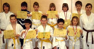 Bild: Judo- Nachwuchs in Aktion