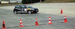 Bild: Slalom gefahren