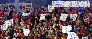 Bild: Fans im Play-Off Fieber