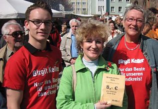 Bild: Taler viel in der T&uuml;te