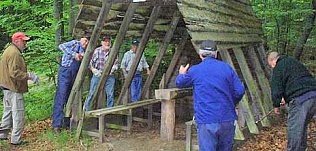 Bild: Wander- und Schutzh&uuml;tte in Not
