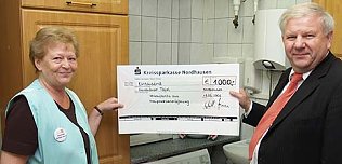 Bild: &Uuml;berraschung f&uuml;r Tafel