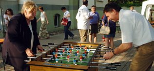 Bild: Fest mit Fu&szlig;ball