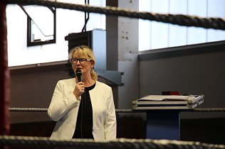 Bild: SWG Chefin Inge Klaan