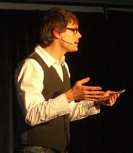 Bild: Sieber in Aktion in Nordhausen