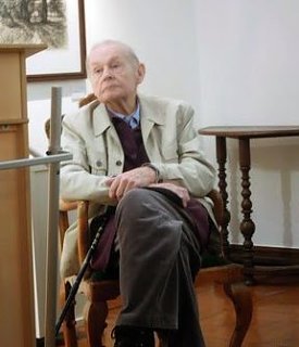 Bild: Groh w&auml;hrend der Vernissage