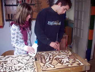 holzreliefs (Foto: jks)