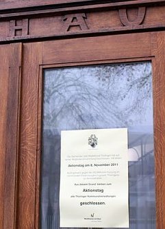 Geschlossen (Foto: nnz)