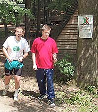 Angelaufen (Foto: nnz)