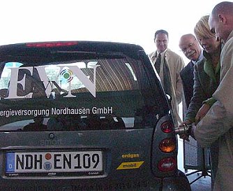 O�zapft is in Nordhausen (Foto: nnz)