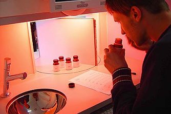 Riechen an der Fachhochschule (Foto: nnz)