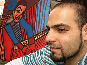 Ikonen und Plakate (Foto: nnz)