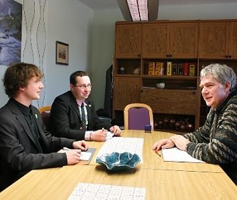 Kandidaten unterwegs (Foto: privat)