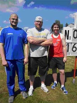 Schwerathleten (Foto: H&uuml;tcher)