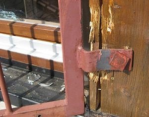 Eingebrochen (Foto: Stadtverwaltung Ellrich)