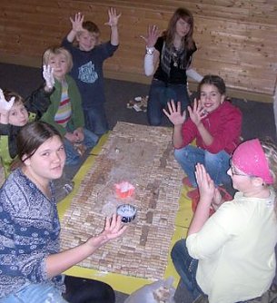 Handwerker in den Ferien (Foto: F. Tuschy)
