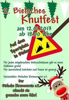 Knut l&auml;dt nach Bielen ein (Foto: privat)