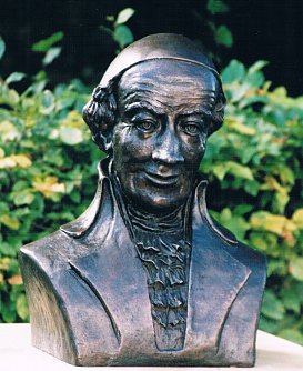 Wielandb&uuml;ste im Park O&szlig;mannstedt (Foto: H. Kneffel)