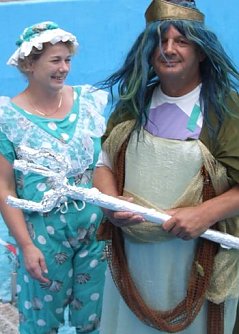 Neptun ist mit dabei (Foto: Autor)