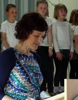 Schulleiterin Blanke (Foto: J. Piper)