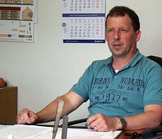 Bauleiter Vopel (Foto: Kurt Frank)