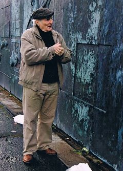 Scharr vor der Kupferwand (Foto: Archiv Kneffel)