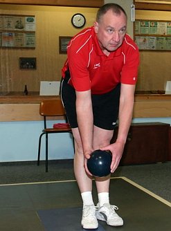  Salzas Kapit&auml;n macht mit einem 4:0-Einzelsieg die Salzaer Gesamterfolg &uuml;ber Jena perfekt. (Foto: Uwe Tittel)