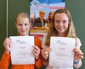 Juliane Neitzke und Clara Eisler erreichten Platz zwei (Foto: Gabriele Gorges)