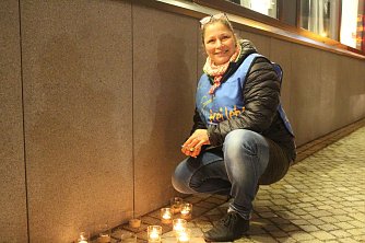 Kathrin Meinert arbeitet f&uuml;r die Interventionsstelle gegen h&auml;usliche Gewalt der Caritas in Nordhausen (Foto: Angelo Glashagel)