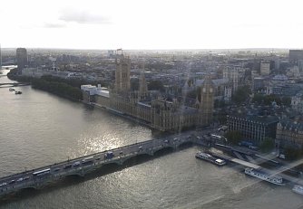 Ein weltber&uuml;hmtes Monument am n&auml;chsten -  London von oben (Foto: Schiller Gymnasium Bleicherode)