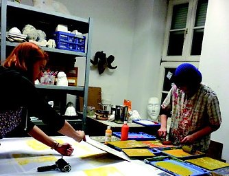 Malerei, Plastik, Grafik - in allen Bereichen soll im "Kunstlabor" experimentiert werden (Foto: Jugendkunstschule Nordhausen)