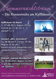 Sommernachtstraum - (Foto: Stadtmarketing Bad Frankenhausen)