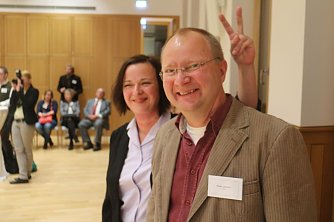 Sandra Witzel und Peter Jentsch: nach der Arbeit kommt das Vergn&uuml;gen (Foto: Angelo Glashagel)