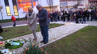 Gedenkveranstaltungen in Nordhausen am 9. November 2015 (Foto: Angelo Glashagel)