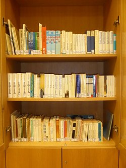 Hagelstange Bestand in der nach ihm benannten Nordh&auml;user Bibliothek (Foto: Heidelore Kneffel)