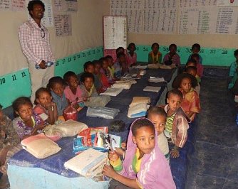 Blick in eine Schulklasse (Foto: privat)