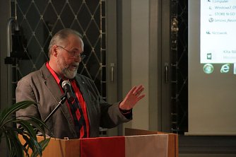 "Bleicherode bewegt" - Detlef H&auml;nsel will mit kinetischer Kunst Touristen nach Bleicherode locken (Foto: Angelo Glashagel)