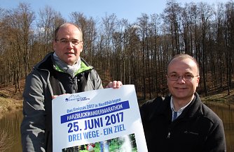 Auch Landrat Matthias Jendricke wird seine Wanderschuhe schn&uuml;ren. (Foto: Pressestelle Landratsamt Nordhausen)