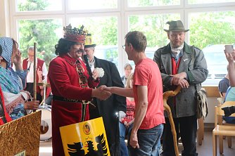 Rolandgruppe zu Besuch bei der Lebenshilfe (Foto: Angelo Glashagel)