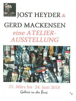 Mackensen & Heyder in gemeinsamer Ausstellung (Foto: privat)