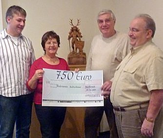 &Uuml;bergeben (Foto: SVB)