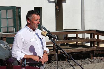 NUV-Vorsitzender Nils Neu: das Interesse am Industriegebiet ist da (Foto: Angelo Glashagel)