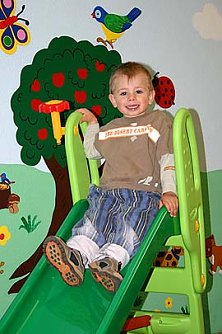 Krabbeln auf Bauernhof (Foto: nnz)