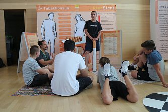 Der Parcours will im Dialog aufkl&auml;ren, nicht mit dem erhobenen Zeigefinger daherkommen (Foto: Angelo Glashagel)