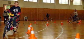 Fahrradspa&szlig; trotz Regen (Foto: nnz)