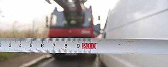 Zwei Meter reichen nicht (Foto: nnz)